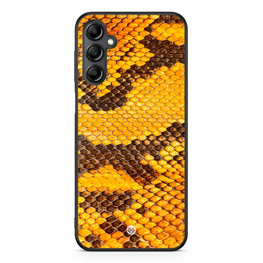 Samsung Galaxy A14 4G/5G Case - Yellow Snake