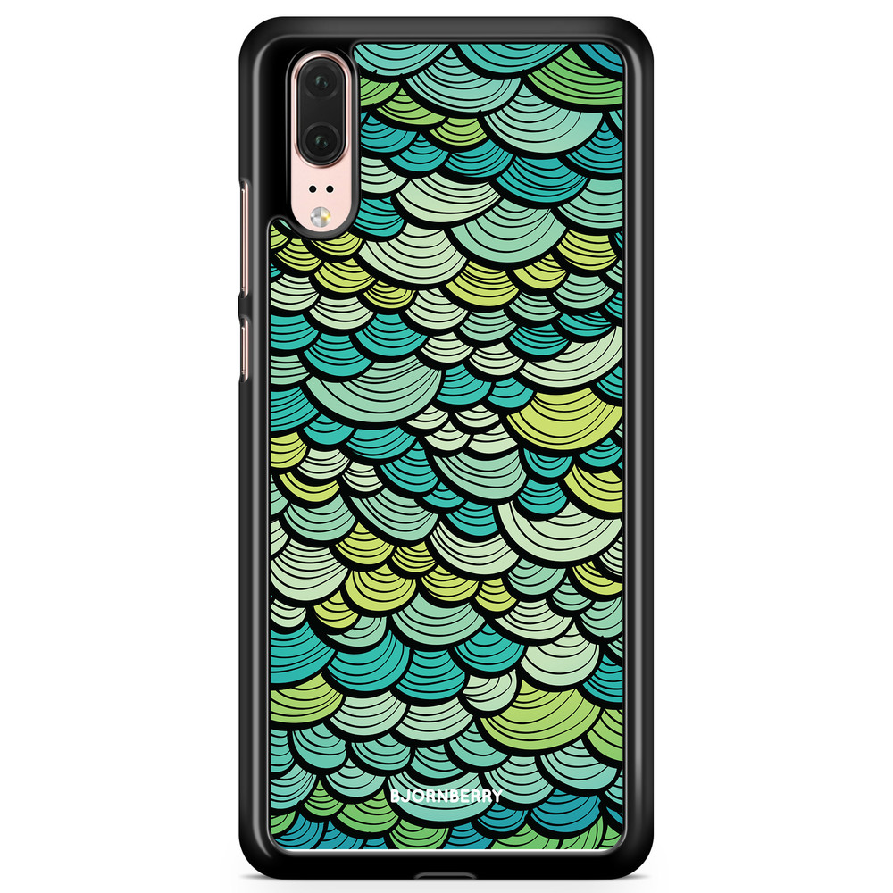 Huawei P20 Case - Green Mermaid Scales