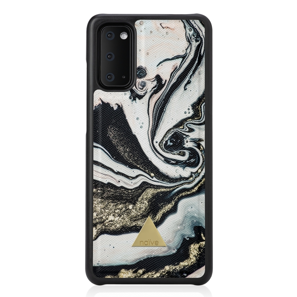 Naive Samsung Galaxy S20 FE Case - Golden Swirl