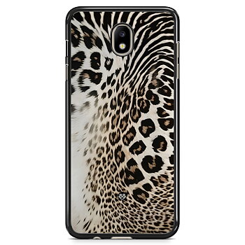 Samsung Galaxy J7 (2017) Skal - WILD BLOOM - Leopard Fade