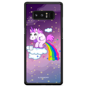 Samsung Galaxy Note 8 Skal - Bajsande Enhörning