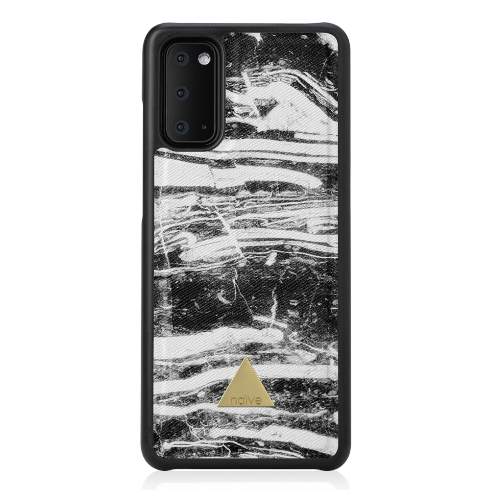 Naive Samsung Galaxy S20 FE Case - Black Storm