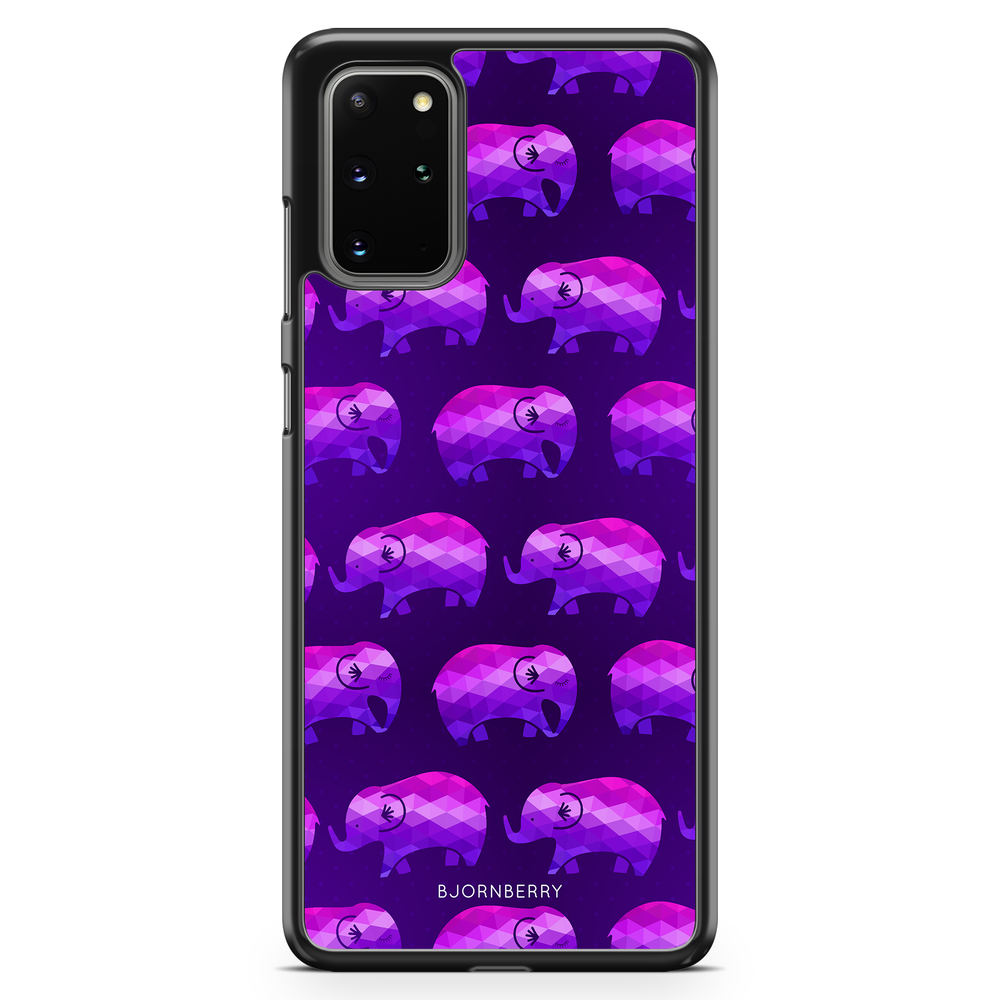 Samsung Galaxy S20 Plus Case - Purple Elephant