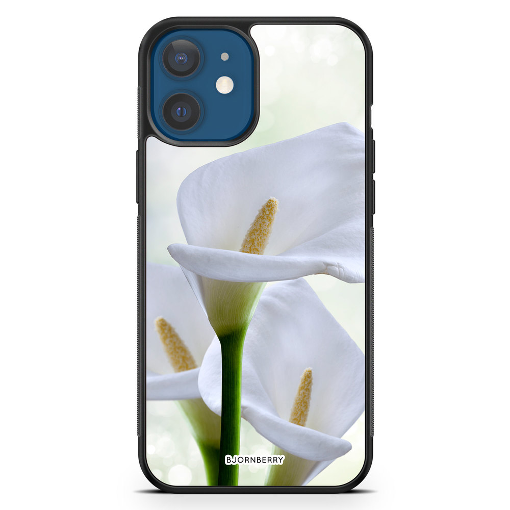 iPhone 12 Mini Case - White flower