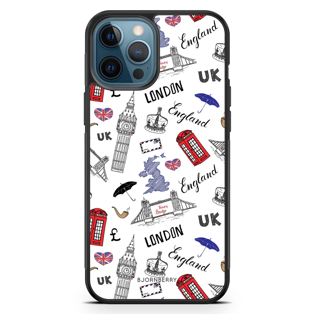 iPhone 12 Pro Case - UK Pattern
