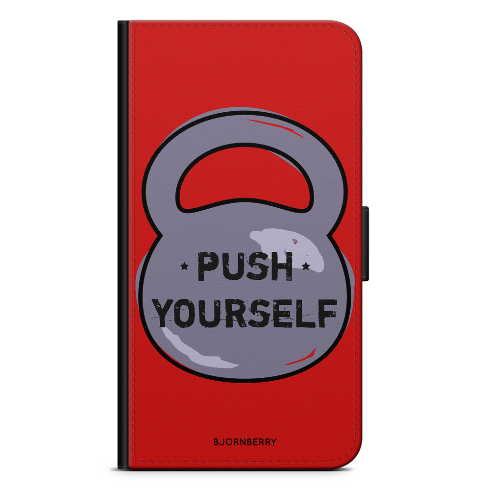 Samsung Galaxy S9 Wallet Case - Push Yourself
