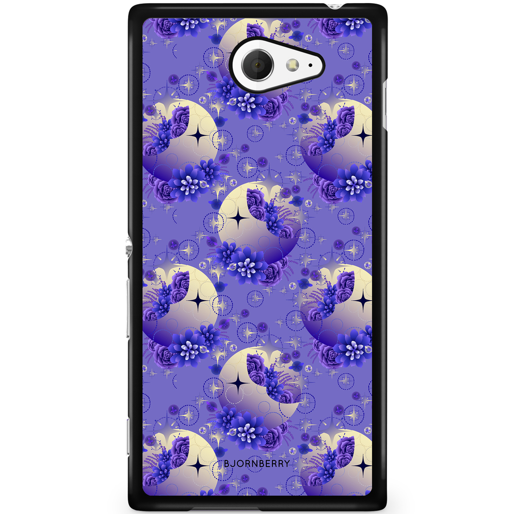 Sony Xperia M2 Aqua Case - Moon pattern