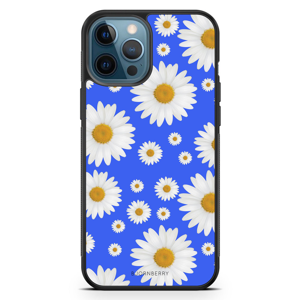 iPhone 12 Pro Case - Blue Daisy Flowers
