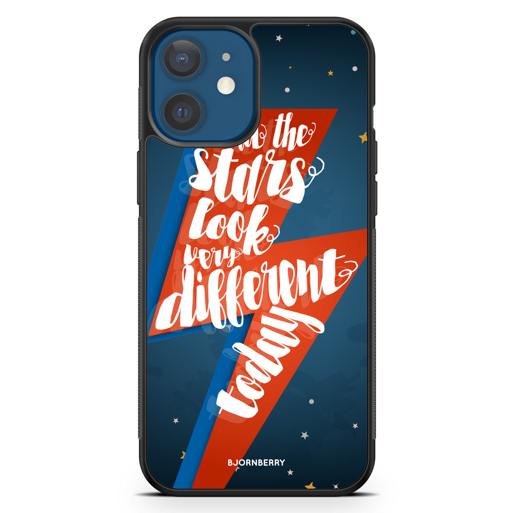 iPhone 12 Mini Case - Bowie text
