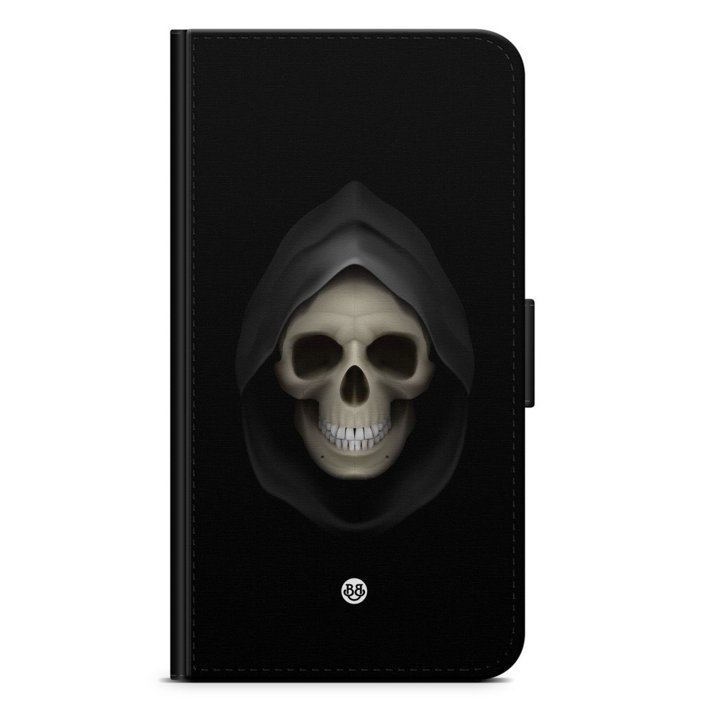 iPhone X / XS Plånboksfodral - Black Skull | Mobilskal & Mobilfodral BJORNBERRY