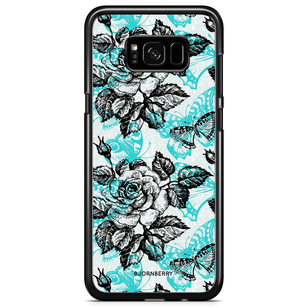 Samsung Galaxy S8 Plus Case - Roses & Butterflies