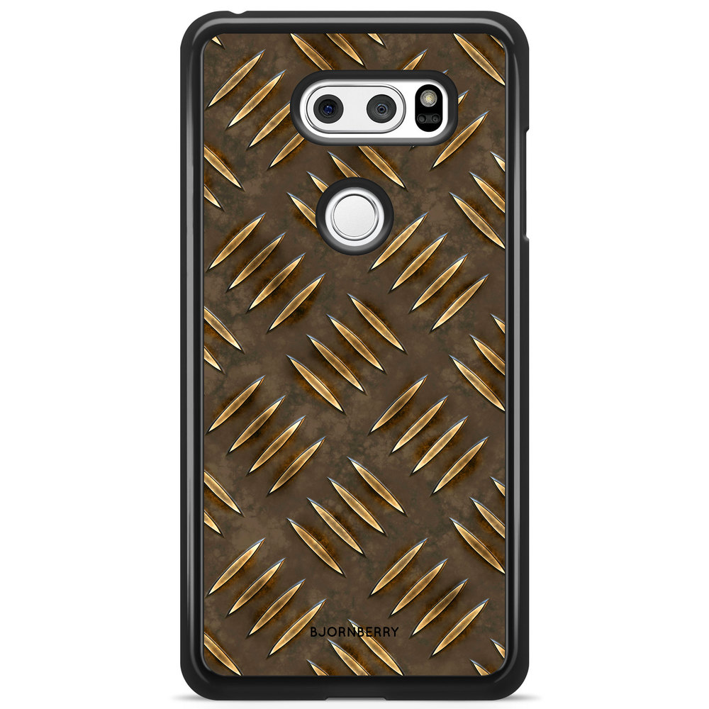 LG V30 Case - Steel Pattern