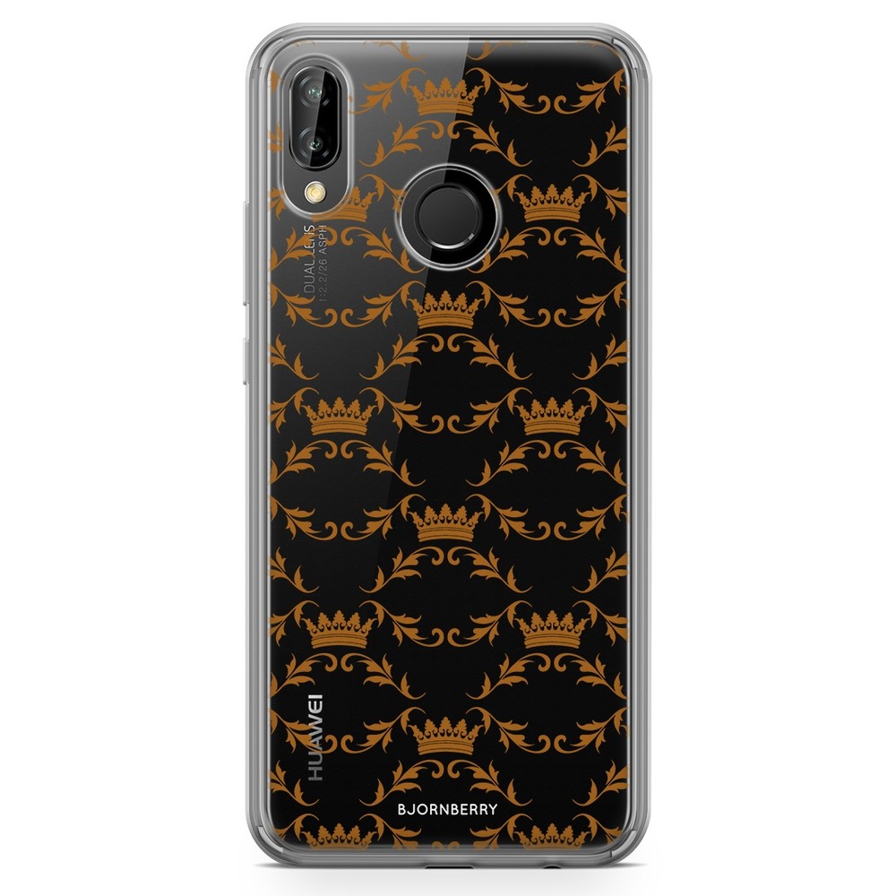 Huawei P20 Lite Fashion Case - Crown Pattern
