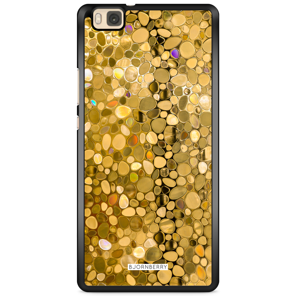 Huawei P8 Lite Case - Stained Glass Gold