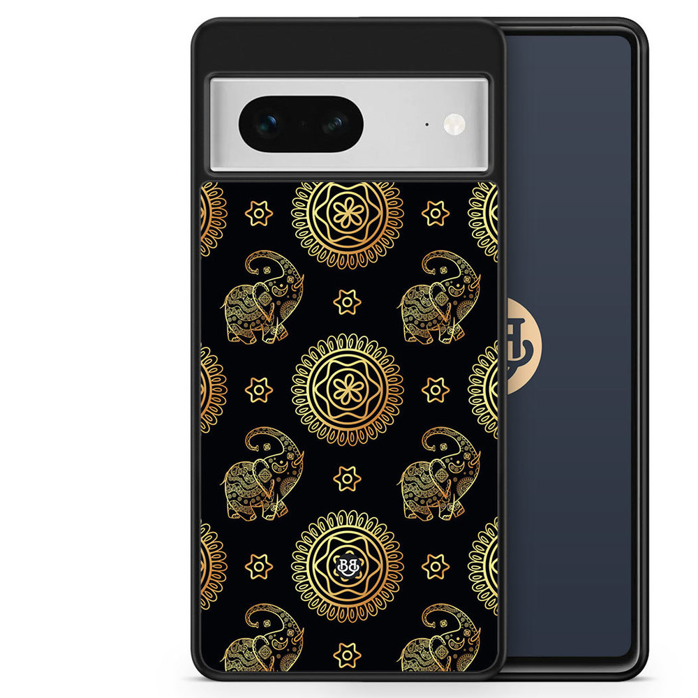 Google Pixel 7 Case - Elephant Gold