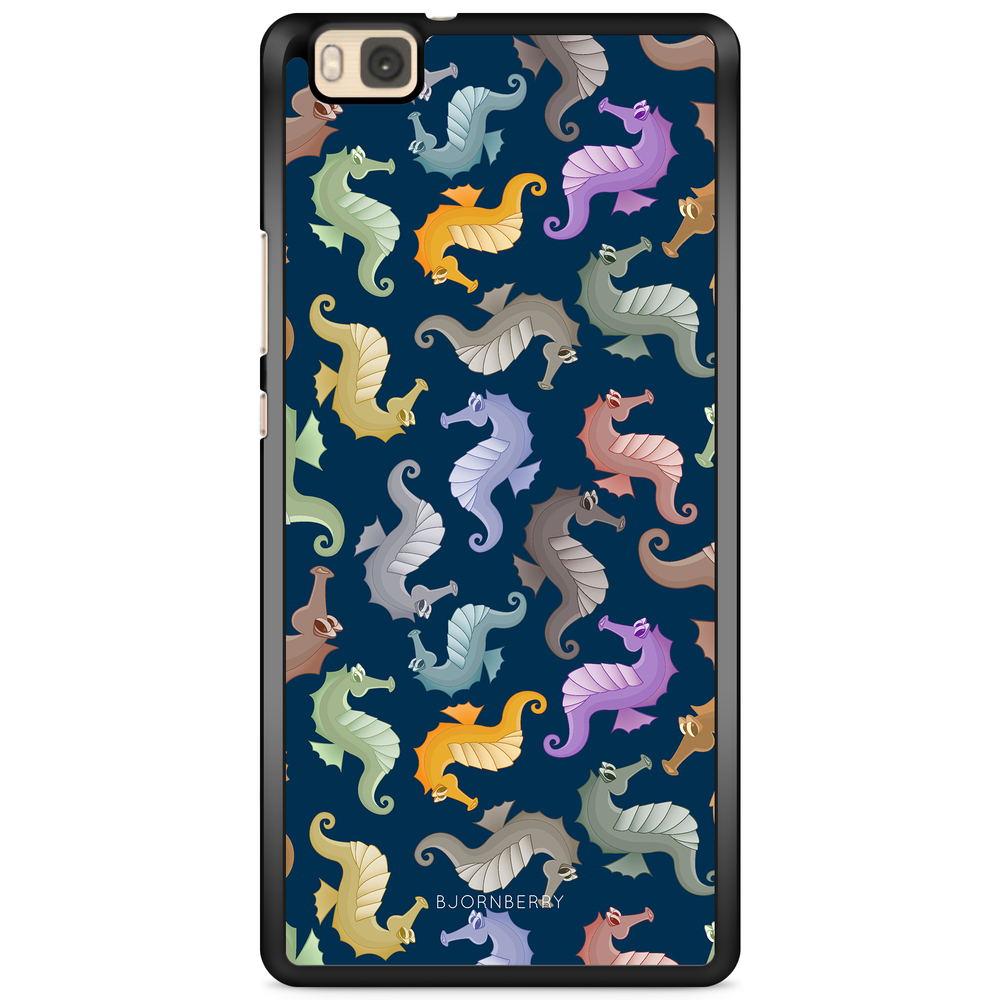 Huawei P8 Lite Case - Cartoon Sea-Horse