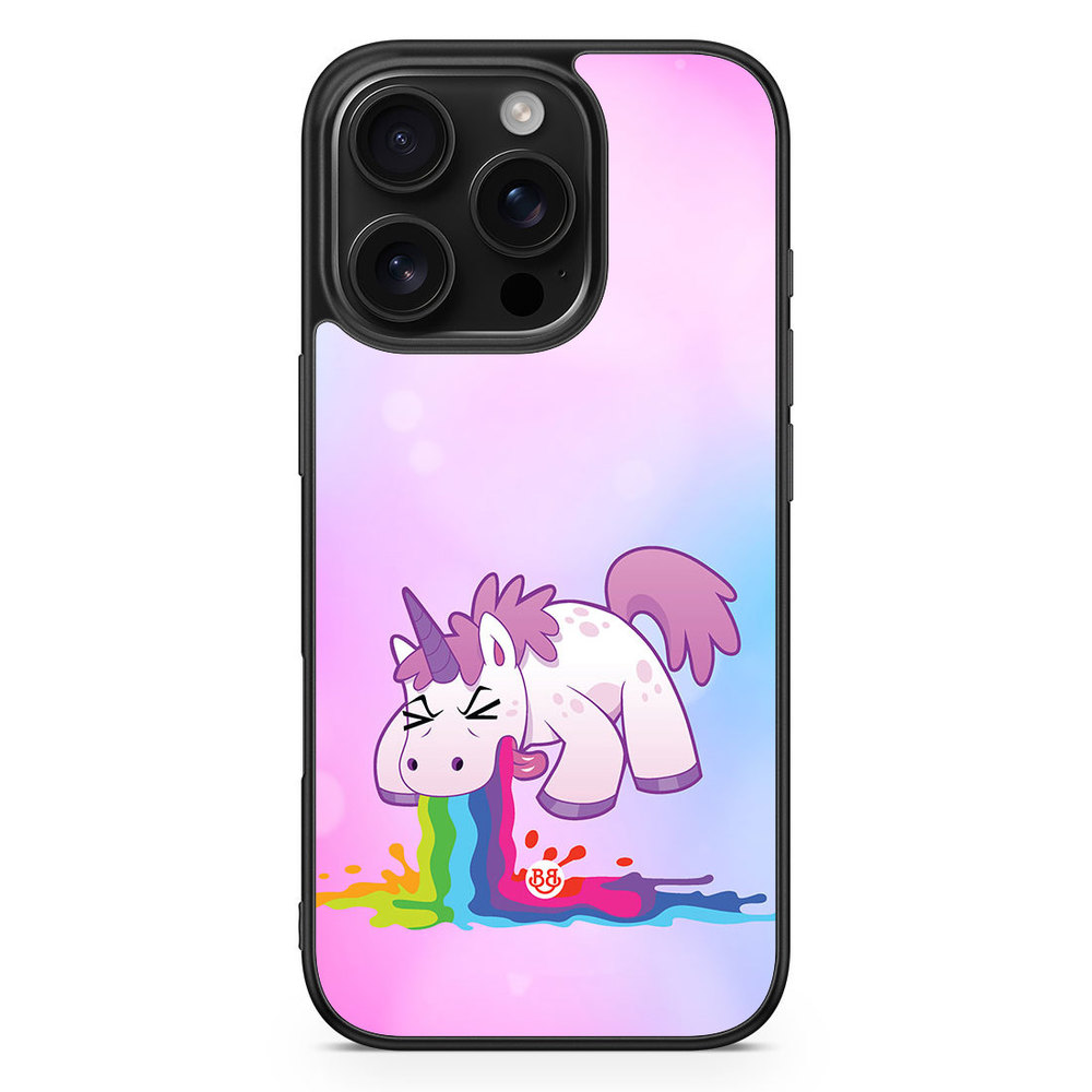 iPhone 16 Pro Case - Puking Unicorn