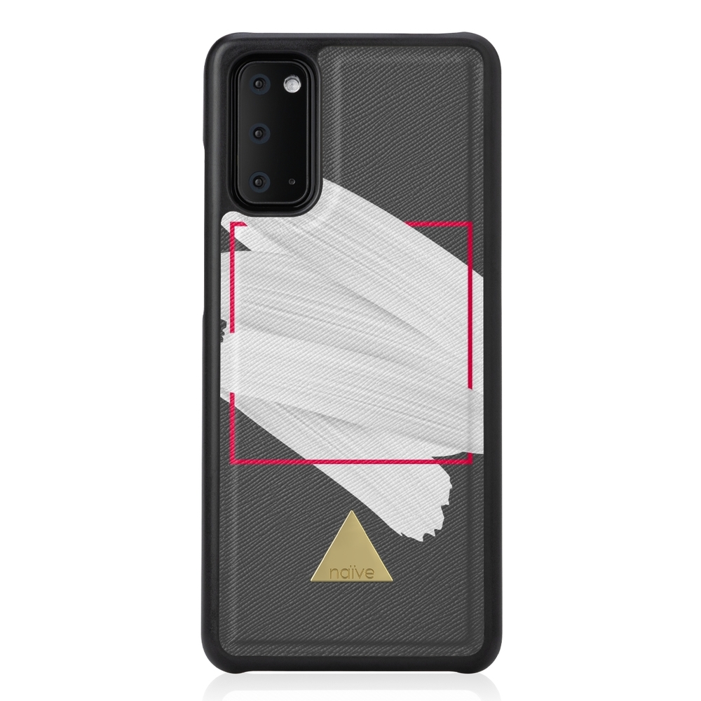 Naive Samsung Galaxy S20 FE Case - White Brush