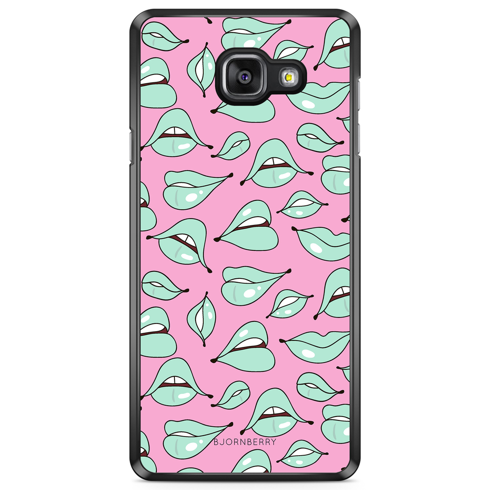 Samsung Galaxy A5 6 (2016) Case - Green Lips