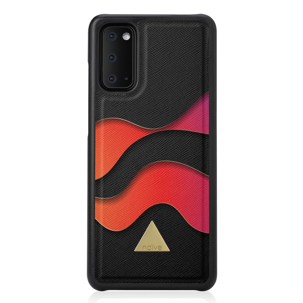 Naive Samsung Galaxy S20 FE Case - Neon Waves