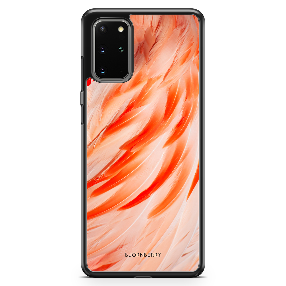 Samsung Galaxy S20 Plus Case - Flamingo Feathers