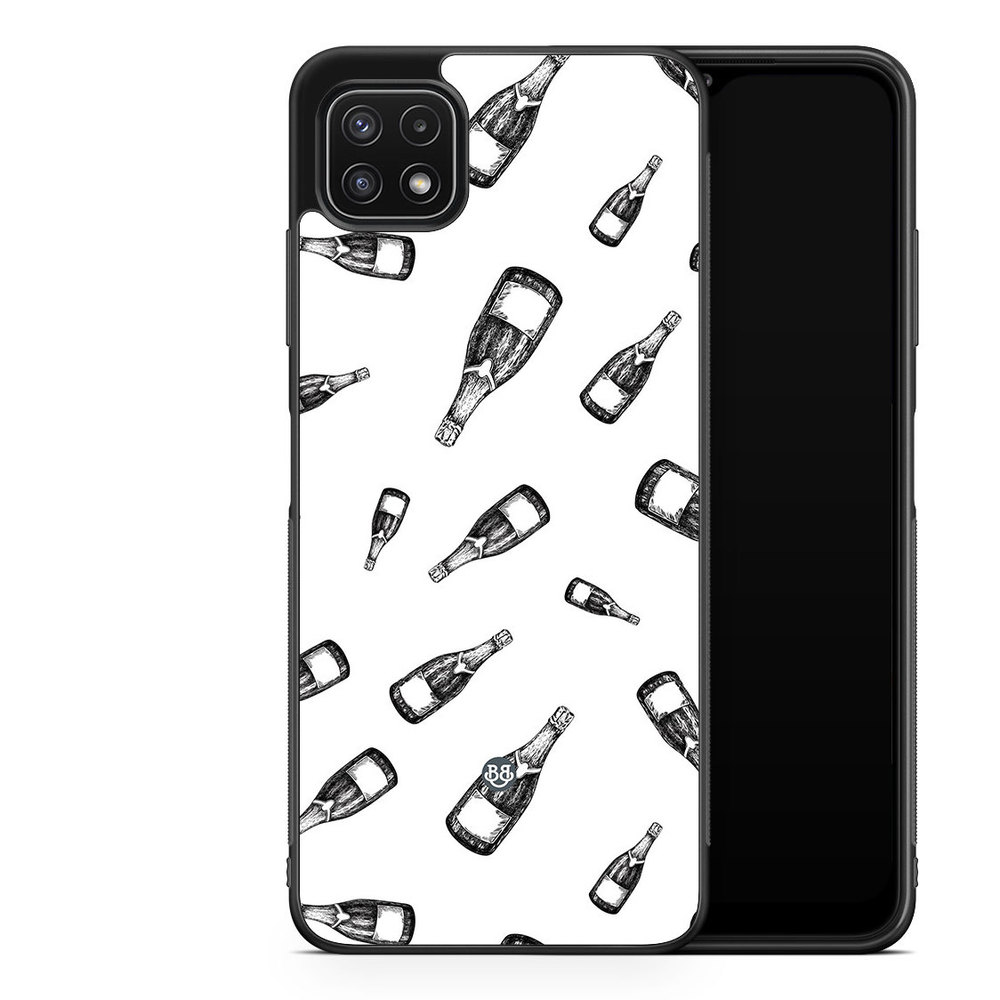 Samsung Galaxy A22 5G Case - Champagne Pattern