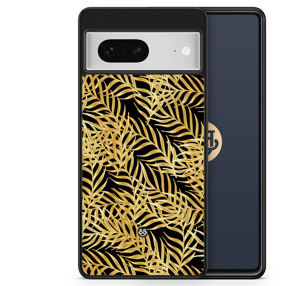 Google Pixel 7 Case - Gold Palm