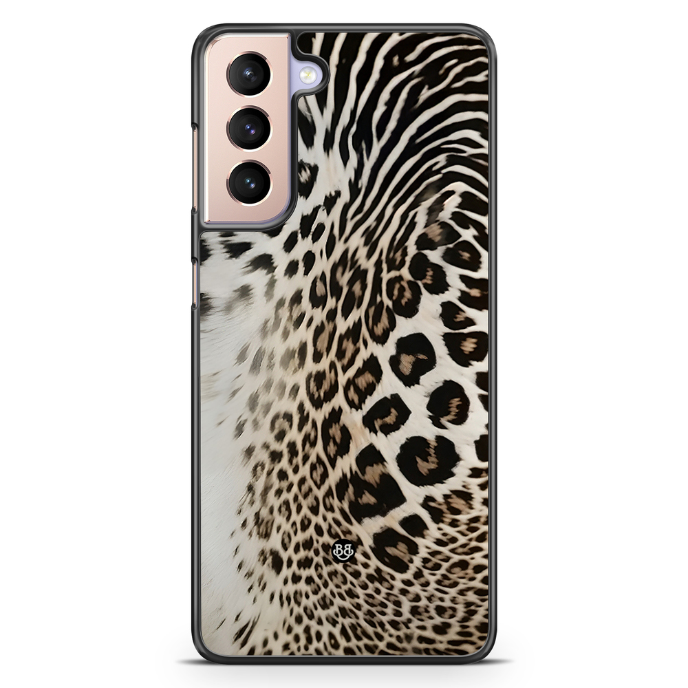Samsung Galaxy S21 Case - WILD BLOOM - Leopard Fade