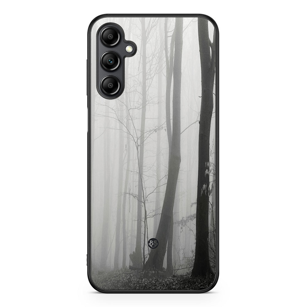 Samsung Galaxy A14 4G/5G Case - Black/White Autumn
