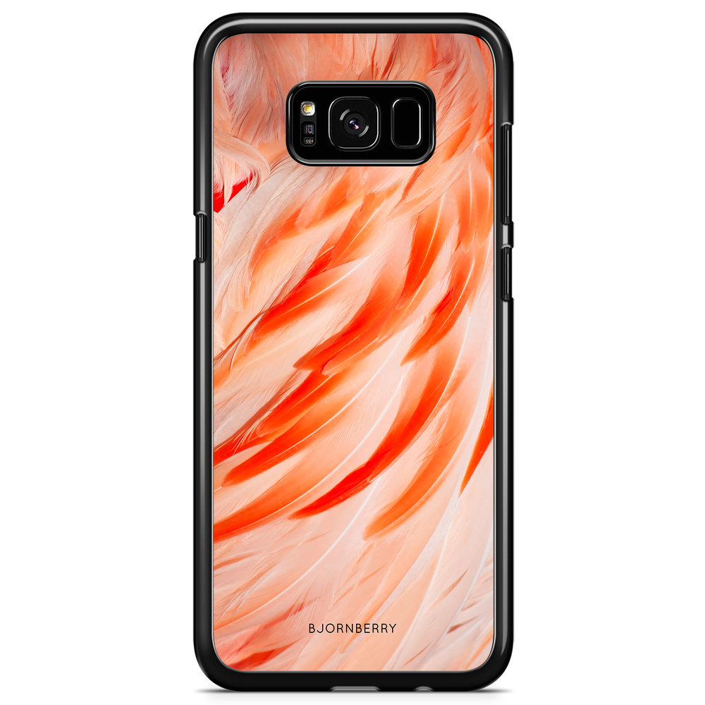 Samsung Galaxy S8 Plus Case - Flamingo Feathers