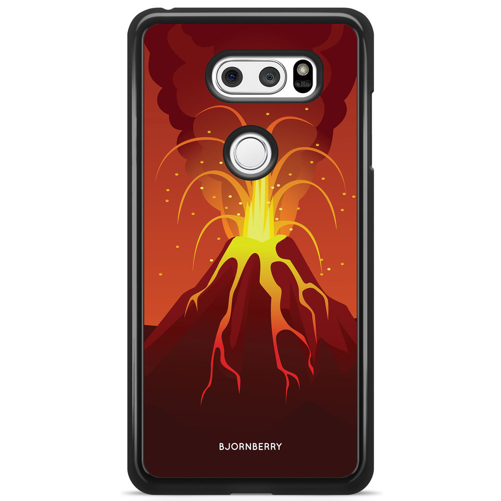 LG V30 Case - Cartoon Vulcano