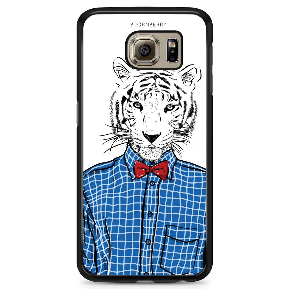Samsung Galaxy S6 Case - Hipster Tiger