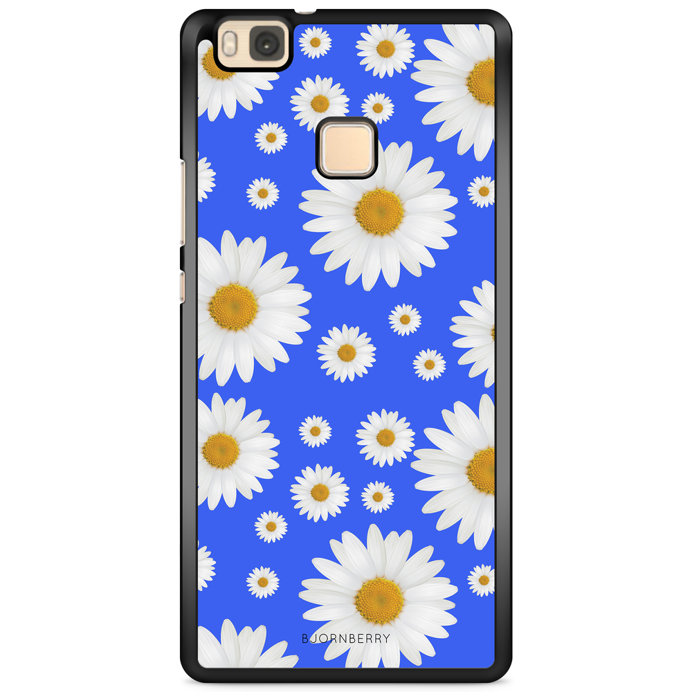 Huawei P9 Lite Case - Blue Daisy Flowers