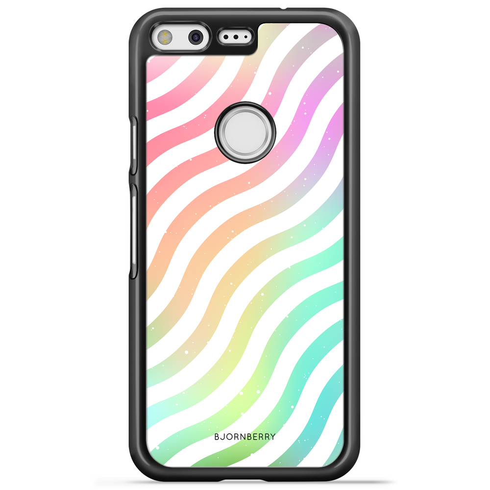 Google Pixel Case - Wavy Rainbow