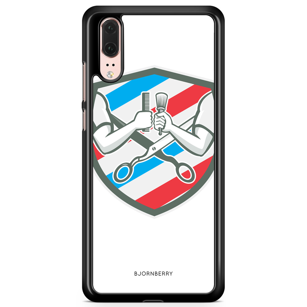 Huawei P20 Case - Barber Logo