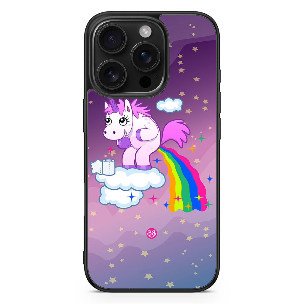 iPhone 16 Pro Case - Pooping Unicorn