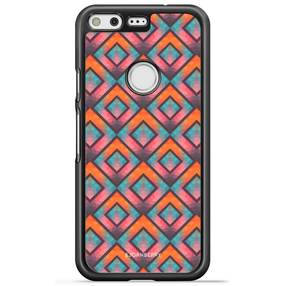 Google Pixel Case - Retro Squares