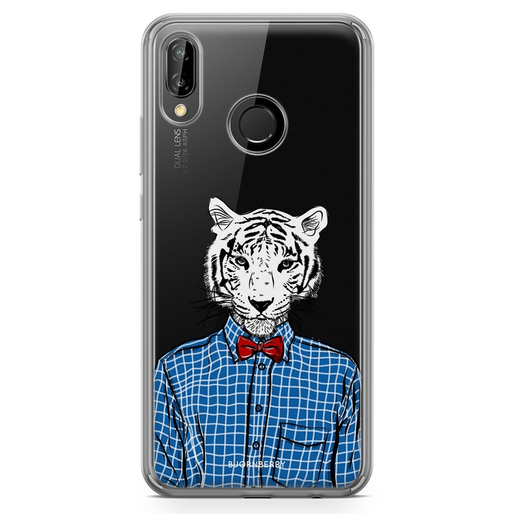 Huawei P20 Lite Fashion Case - Hipster Tiger