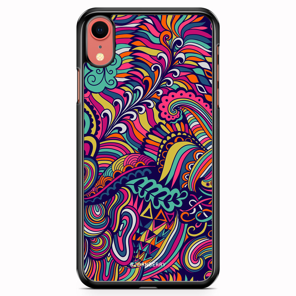 iPhone XR Case - Abstract Floral