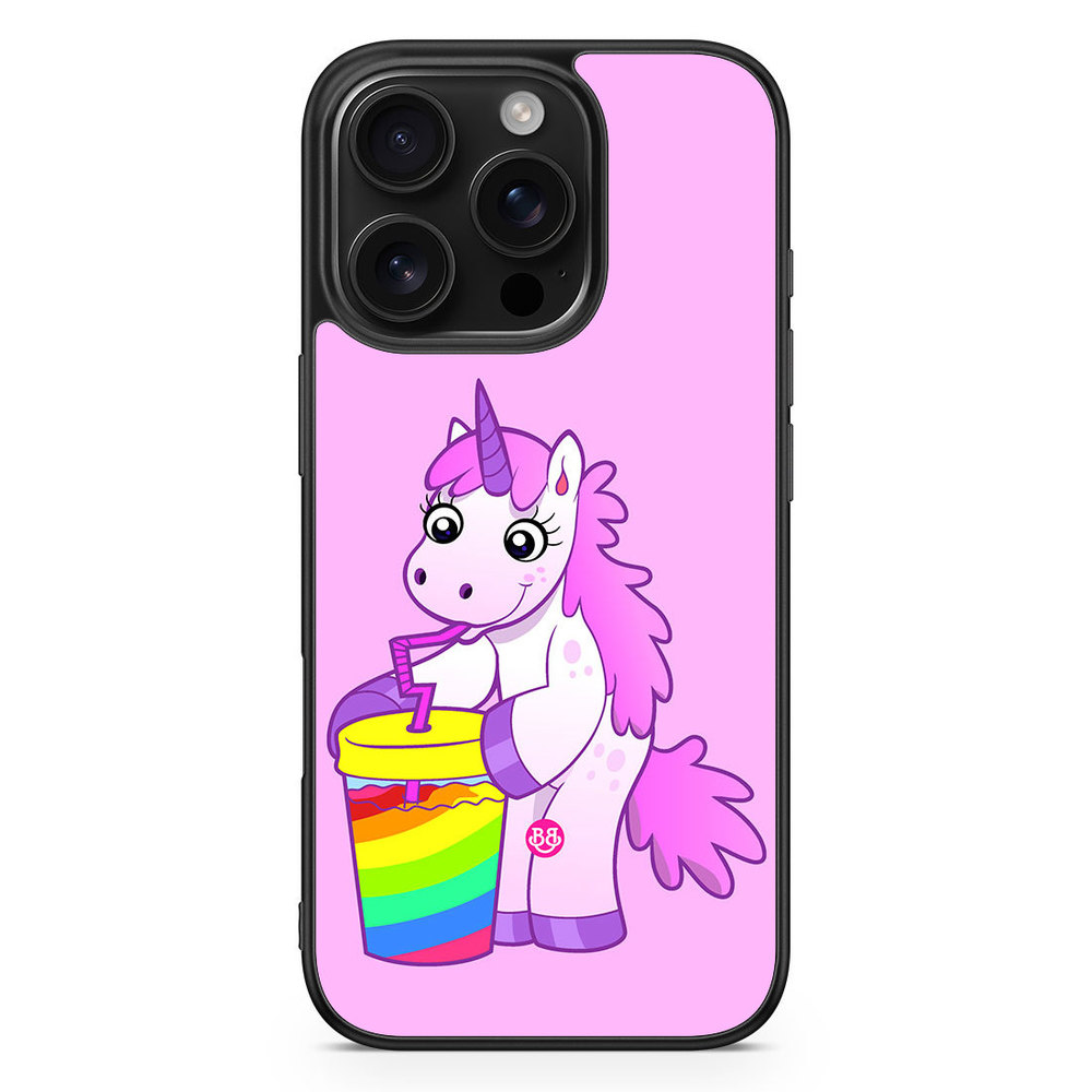 iPhone 16 Pro Case - Drinking Unicorn