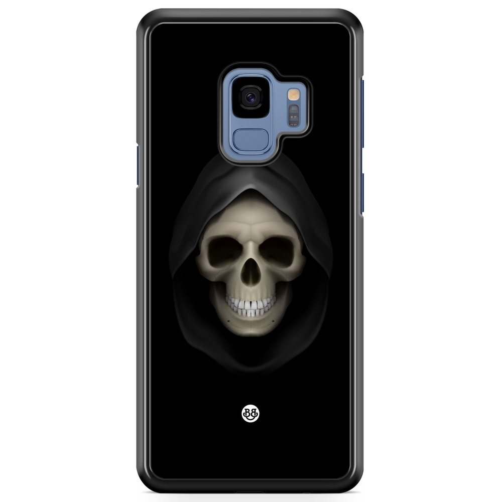Samsung Galaxy S9 Case - Svart Dödskalle