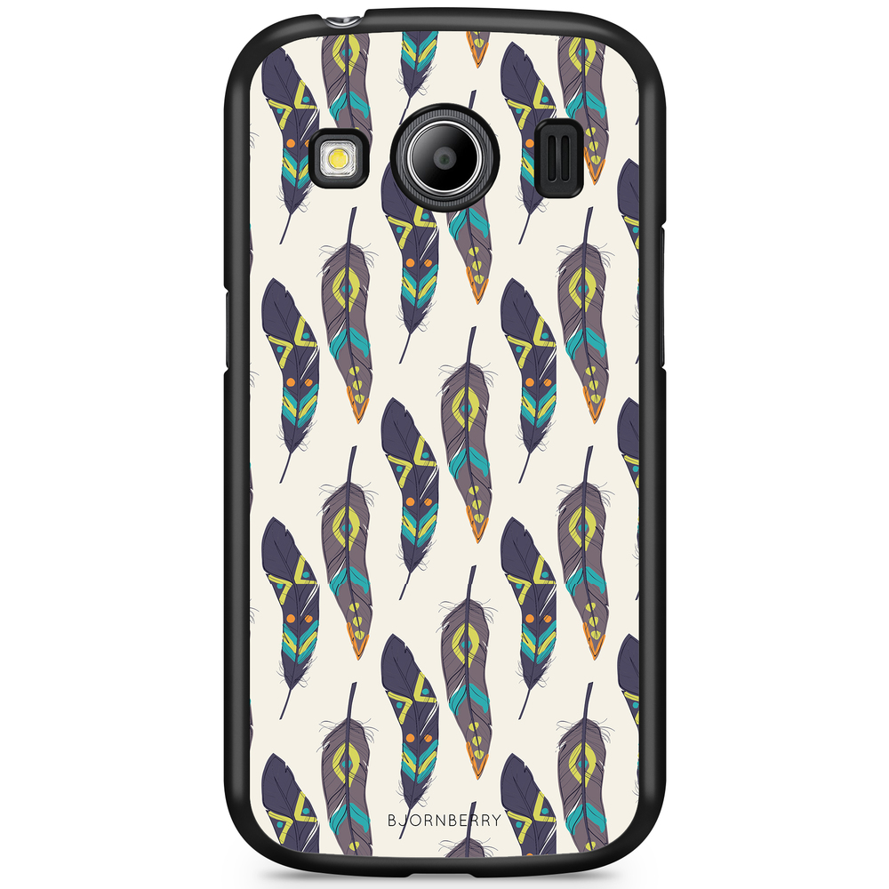 Samsung Galaxy Ace 4 Case - Ethnic Feathers