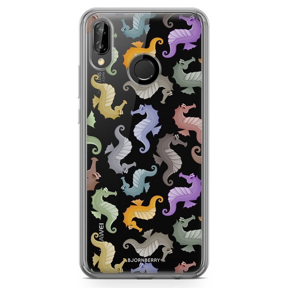 Huawei P20 Lite Fashion Skal - Sjöhästar