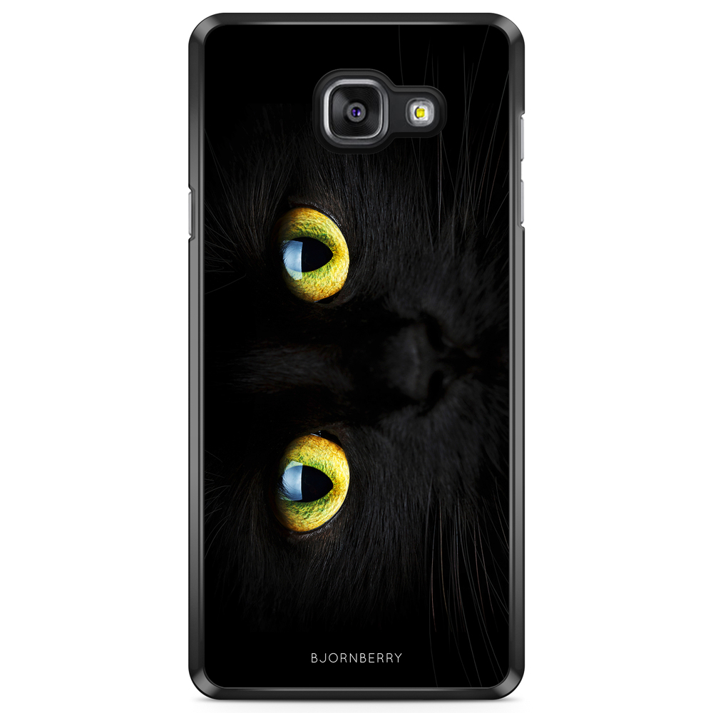 Samsung Galaxy A5 6 (2016) Case - Black Cat Close Up