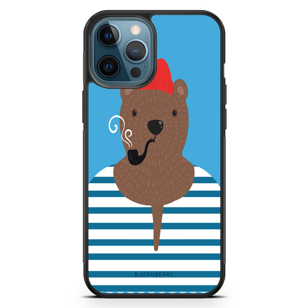 iPhone 12 Pro Case - Hipster Bear
