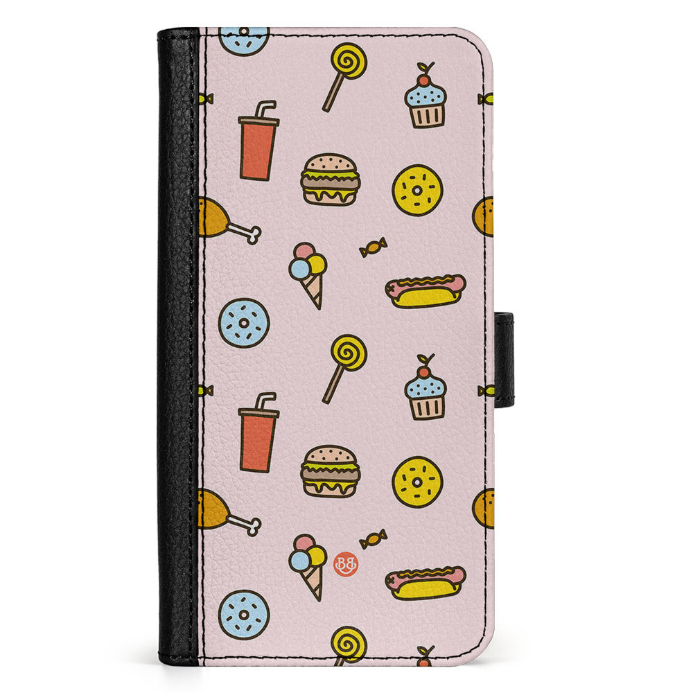 Nothing Phone (2) Wallet Case - Junk food Pattern