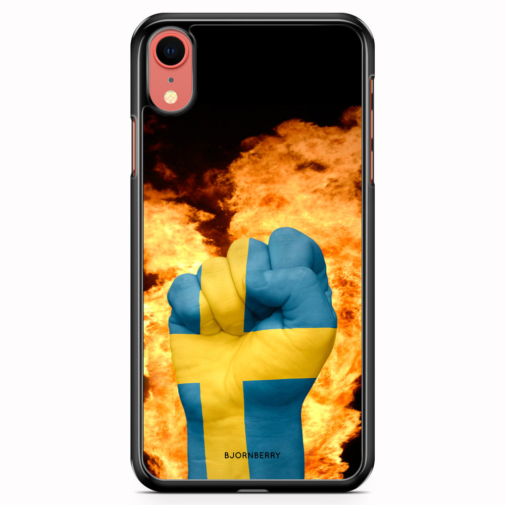 iPhone XR Case - Sweden Hand