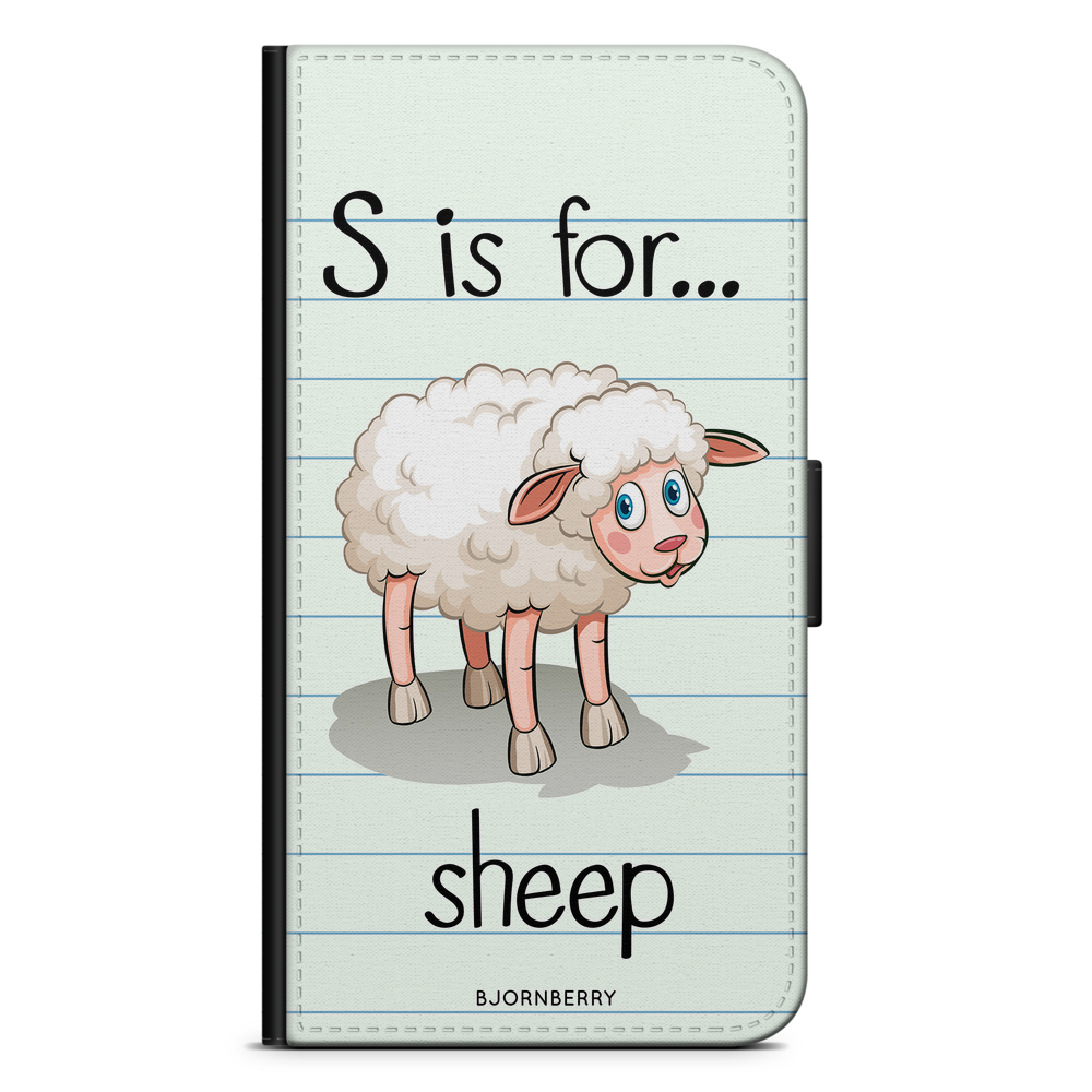 Sony Xperia 1 Wallet Case - S is for Sheep