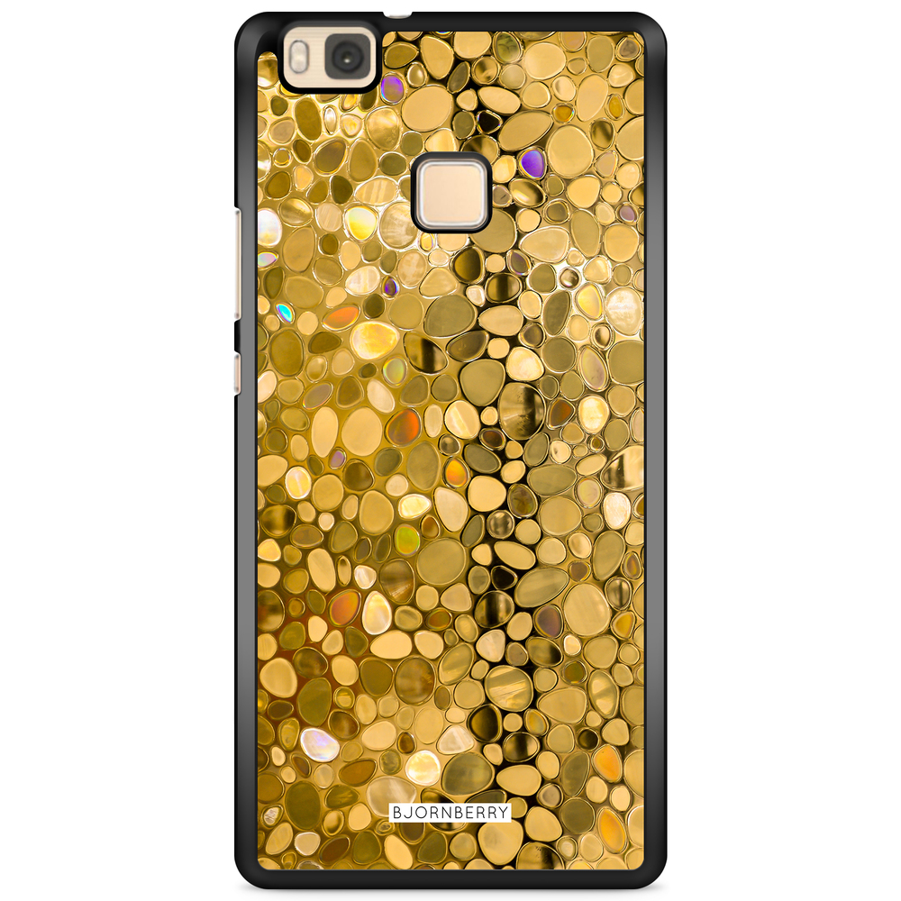 Huawei P9 Lite Case - Stained Glass Gold