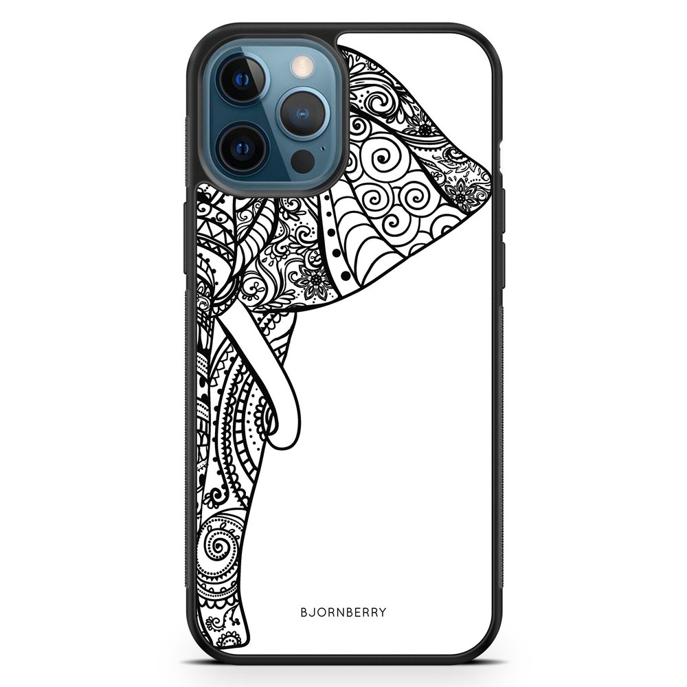 iPhone 12 Pro Case - Mandala Elephant